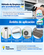Cómo usar AireNuevo en aire de pared, de pie, unidad exterior y filtro