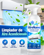 AireNuevo limpiador de aire acondicionado 500 ml sin desarmar