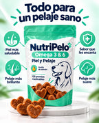 NutriPelo omega 3 y 6 para perros: piel y pelaje