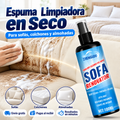 Espuma limpiadora en seco para sofás, colchones y almohadas