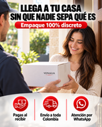 Envío discreto, pagas al recibir en toda Colombia